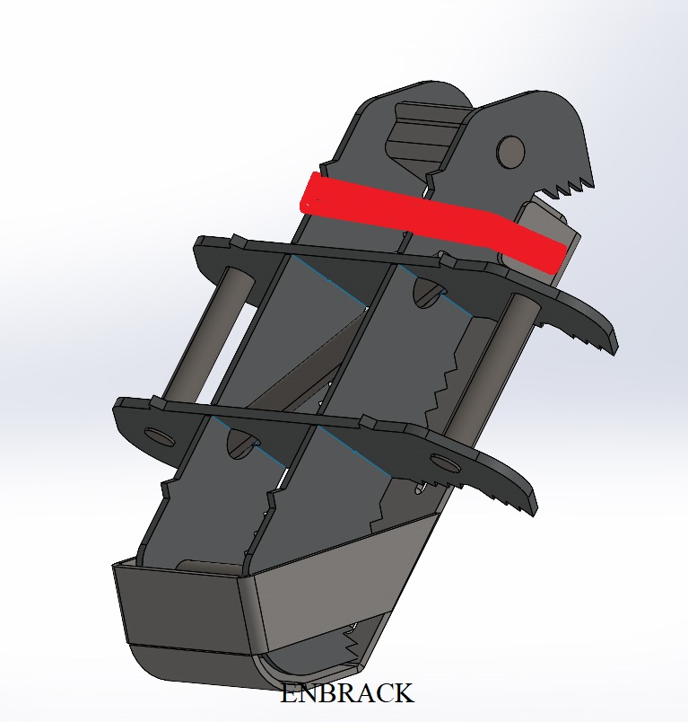 ENBRACK mount for Holmatro Cross Ram Support XRSO1 S 