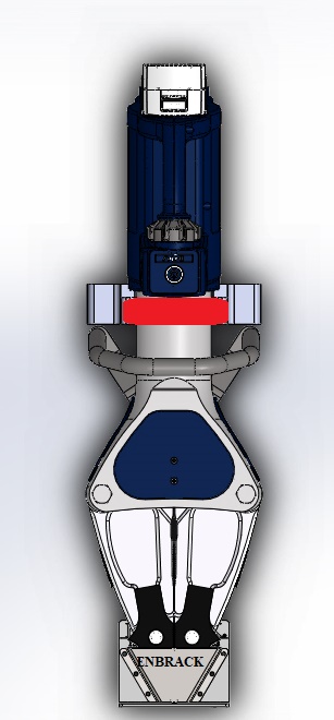 ENBRACK Halterung für Lukas SP 555 E3, stehend