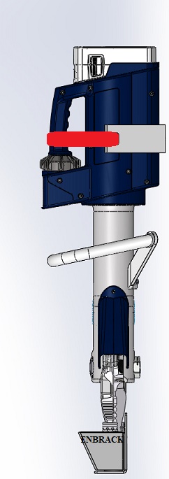 ENBRACK mount for Lukas Combitool SC 358 eWXT, upright