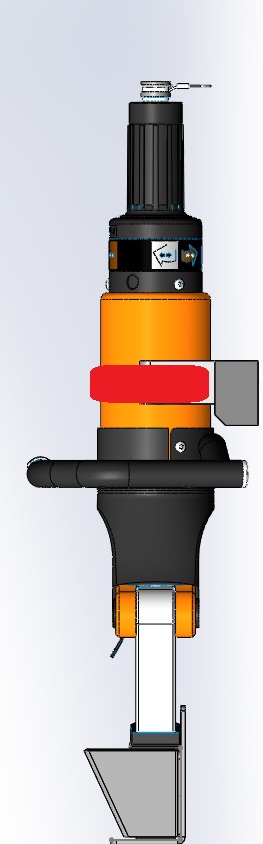 ENBRACK mount for Holmatro G/SP 5240 CL. Upright