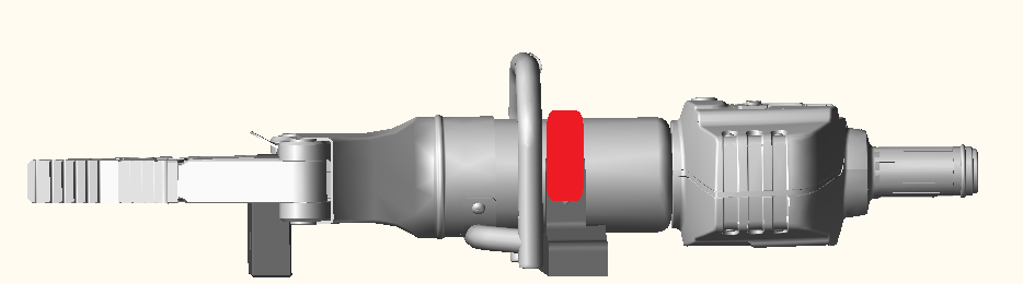 ENBRACK mount for  Holmatro GSP 5250 EVO, horizontally