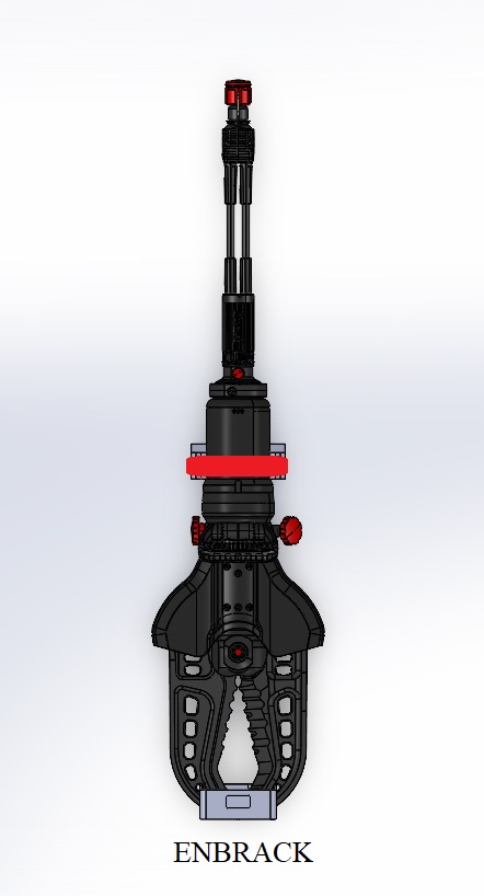 ENBRACK Halterung für Weber Rescue Schneidgerät RSC F7, RSC F7 E-Force/S-Force, stehend