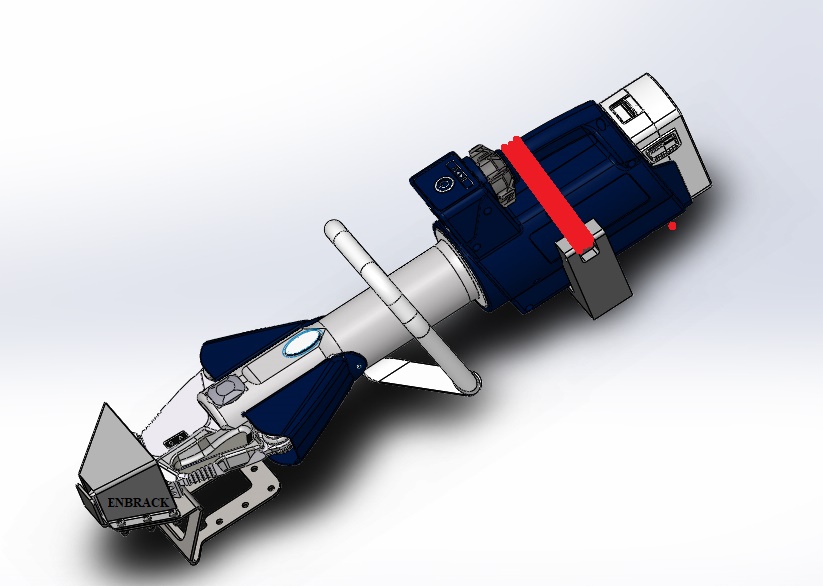 ENBRACK mount for Lukas Combitool SC 358 eWXT, horizontally