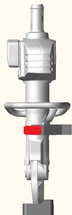 ENBRACK mount for Holmatro G/CU 5040 i, upright