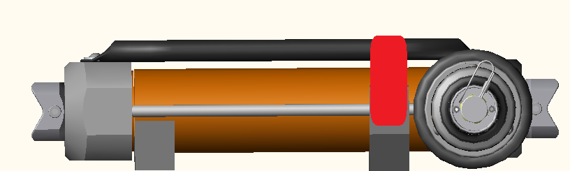 Halterung für Holmatro TR **40/C und TR **50/C, liegend