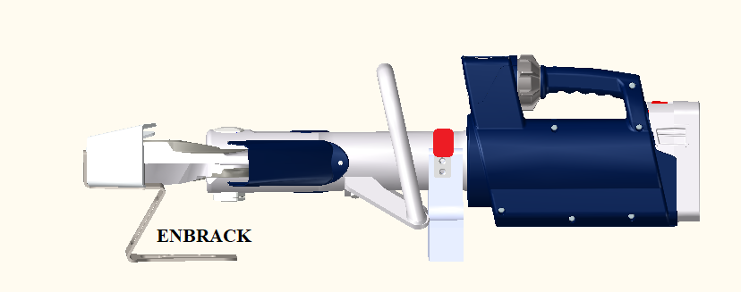 ENBRACK mount for Lukas utter S 378 eWXT, horizontally