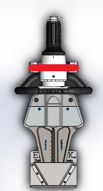 ENBRACK mount for Holmatro HCT 5111, upright