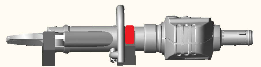 ENBRACK Halterung für Holmatro G/CU 4035 liegend