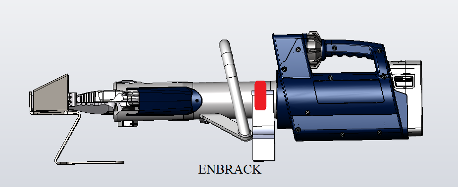 ENBRACK mount for Lukas Combitool SC 358 E3, horizontally 