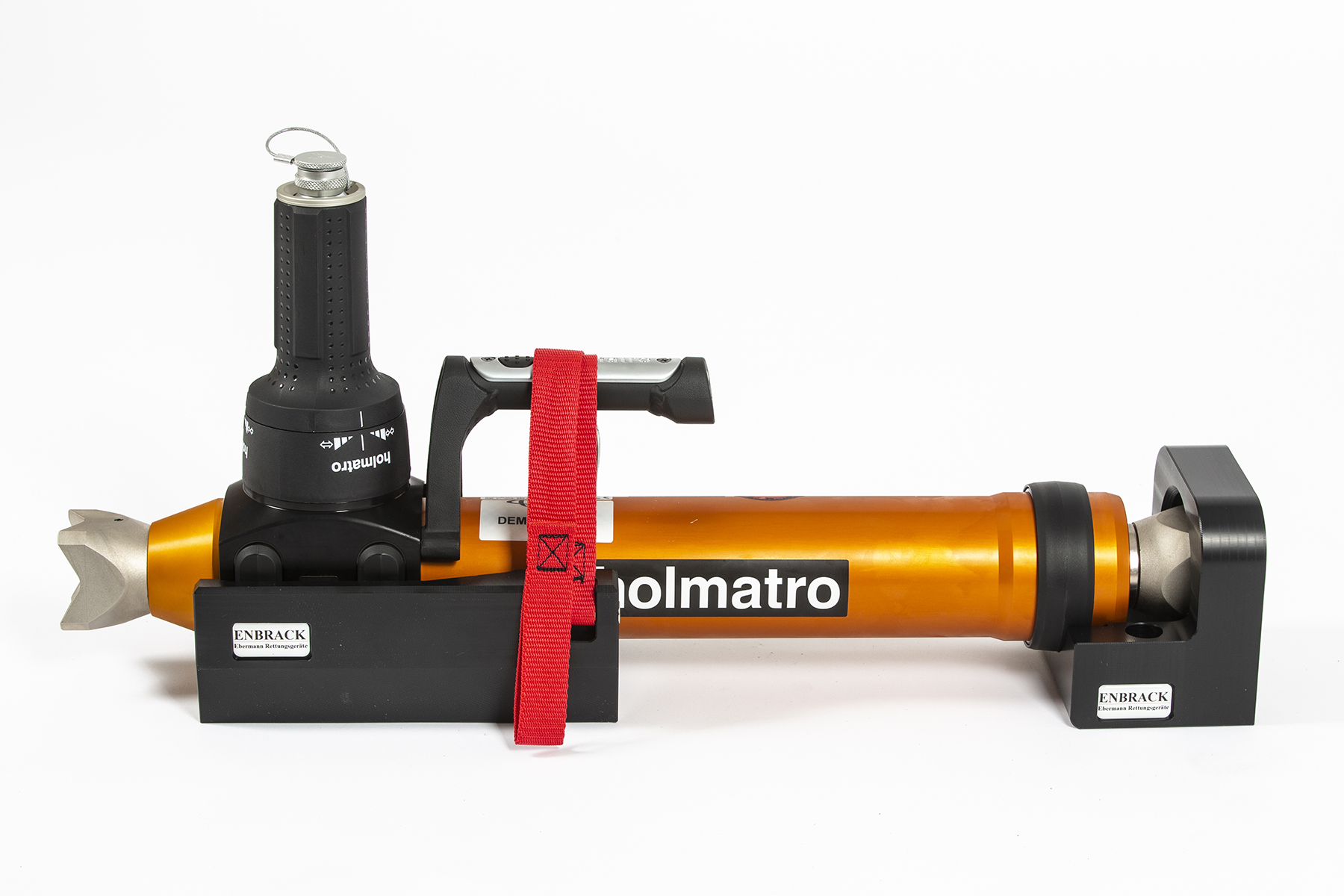 Enbrack_12_2019_kleine_Aufloesung_23 ENBRACK Halterung für Holmatro RA 5322, 5331 und 5332, liegend Steuerung zeigt nach oben