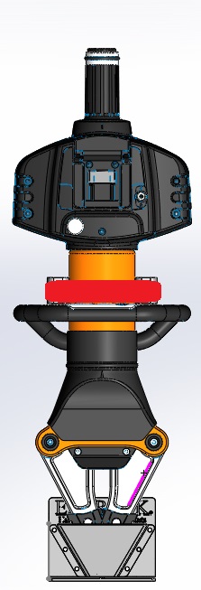 ENBRACK mount for Holmatro G/SP 5240 CL. Upright