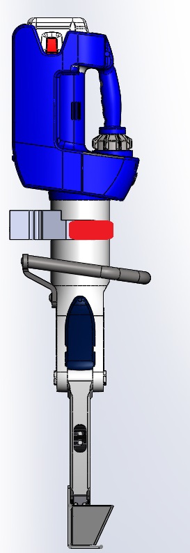 ENBRACK mount for LUKAS SP 777 E2 upright