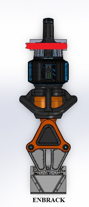 ENBRACK Halterung für Holmatro PSP 40 CL , stehend