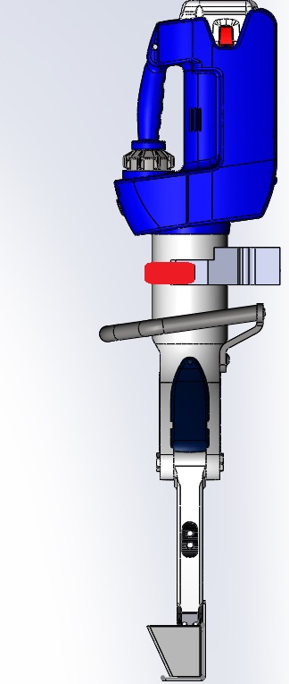 ENBRACK mount for LUKAS SP 777 E2 upright