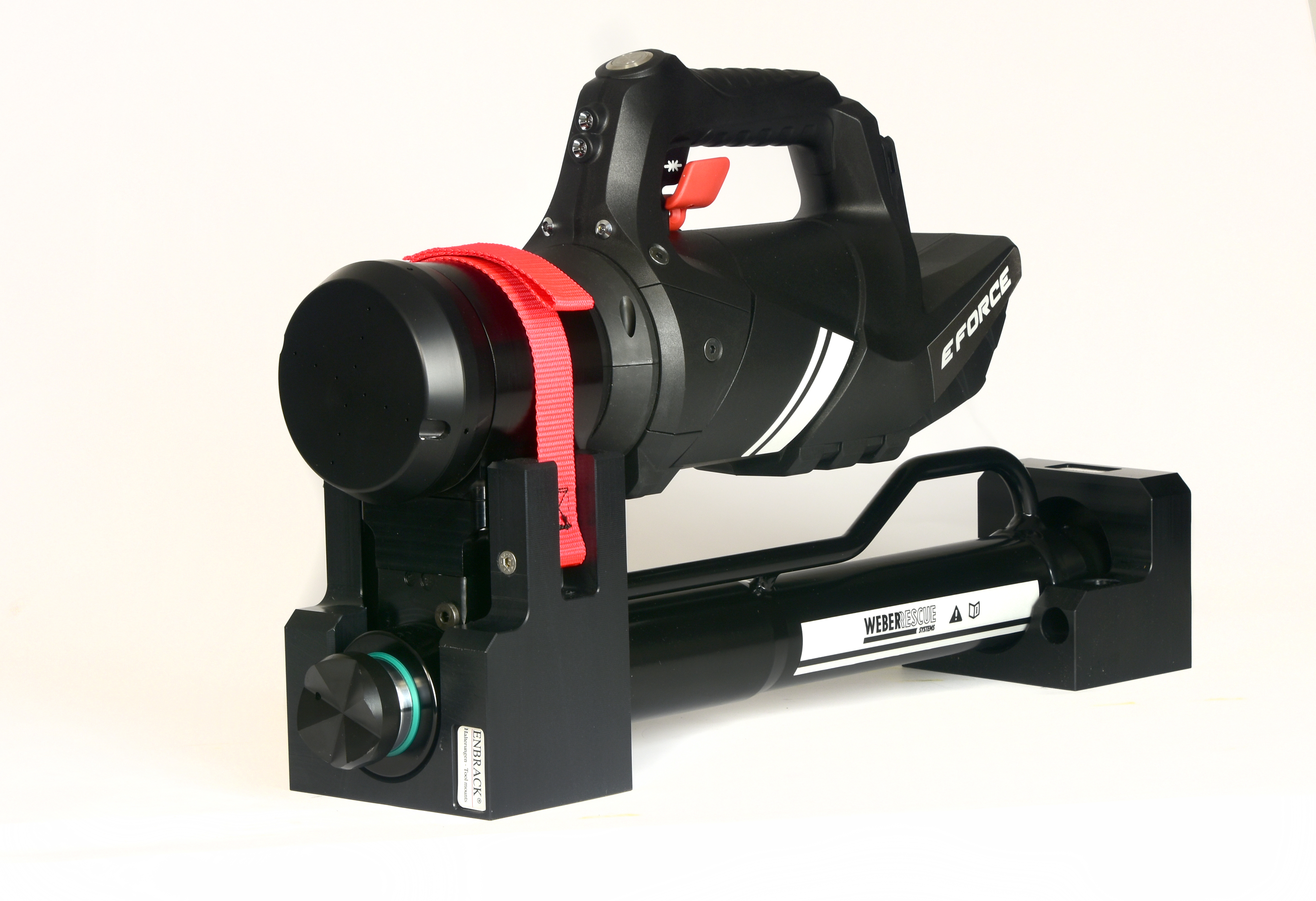 ENBRACK Halterung für Weber Rescue RZT 2-1360 E-Force, RZT 2-1360 Smart-Force,  liegend seitlich, ab Baujahr 01/2024 