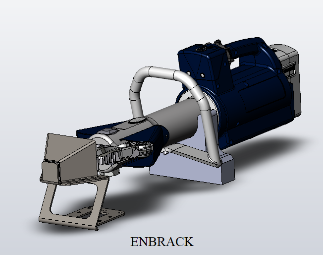 ENBRACK mount for Lukas Combitool SC 358 E3, horizontally 