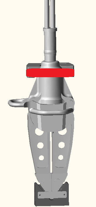 ENBRACK Halterung für Weberrescue SP 35 AS , stehend